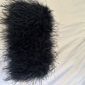 Club L feather tube top